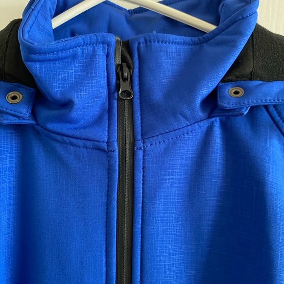 RICKI’S Hooded Soft Shell Jacket with Detachable Fleece Hood - Picture 5 of 14